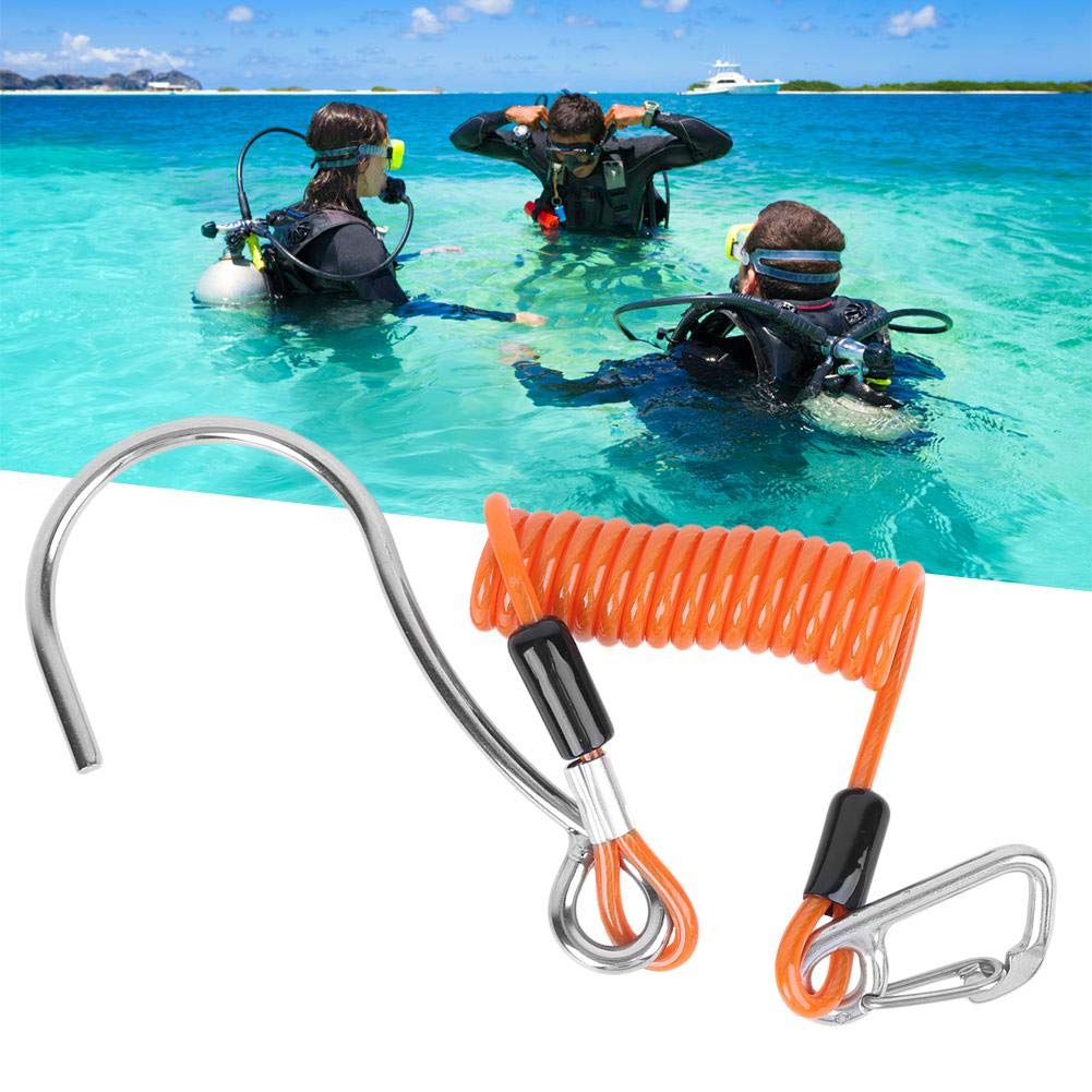 Scubapro SNAPPER Spiralkabel Mit Karabinerhaken