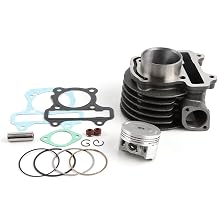 Motorcycle 50mm Engine Cylinder 110cc Barrel Piston Kit Compatible For Honda DIO 110 Activa DIO110 Navi110 Navi Parts