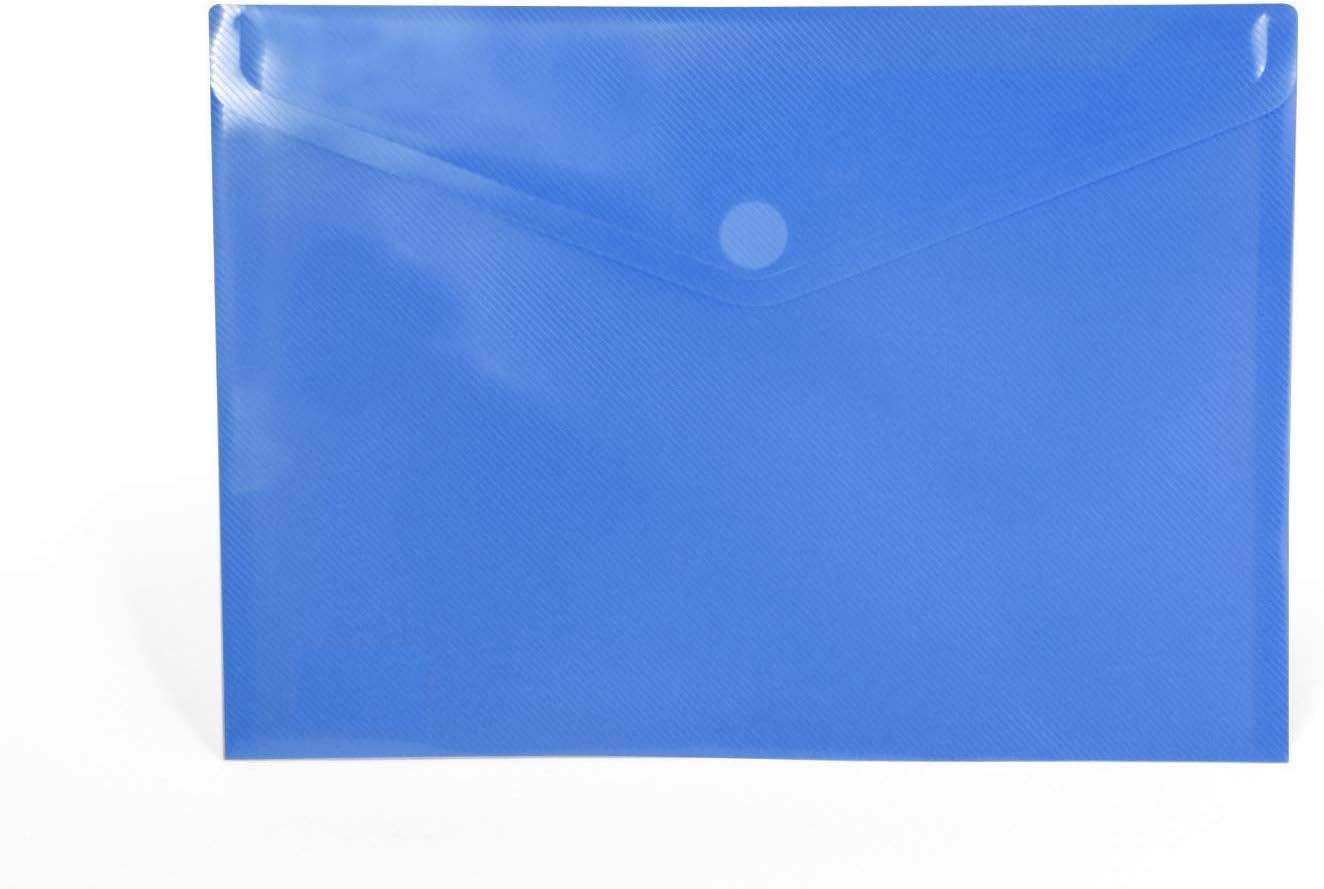 Poly Envelope- 5pc Mix Vibrant Colors Set- Translucent, Water/tear Resistant