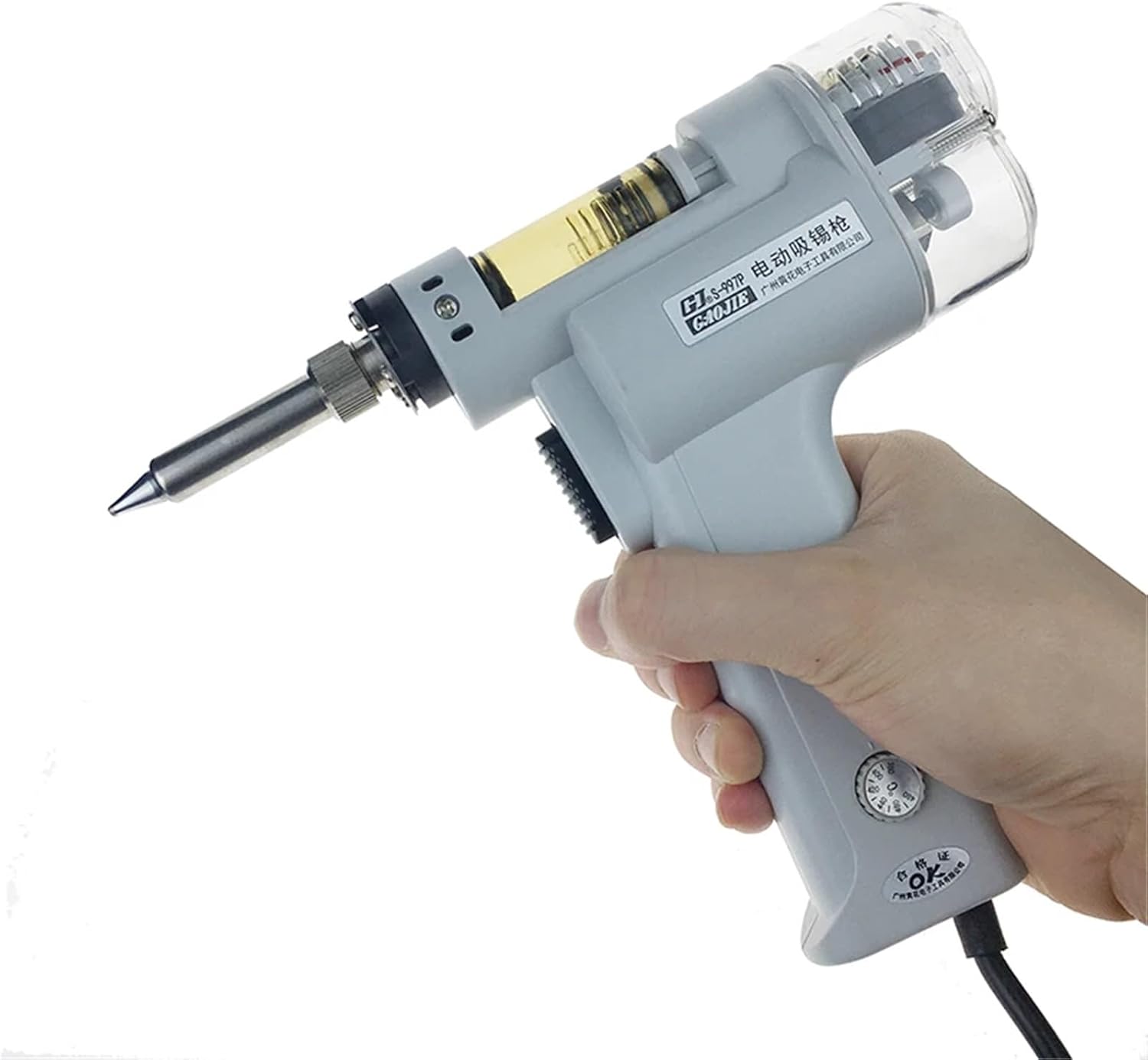 110V/220V Electric Absorb S-997P Electric Vacuum Pump Solder Sucker Desoldering Soldering Iron 100W Double Suction Pump(220V 998P)