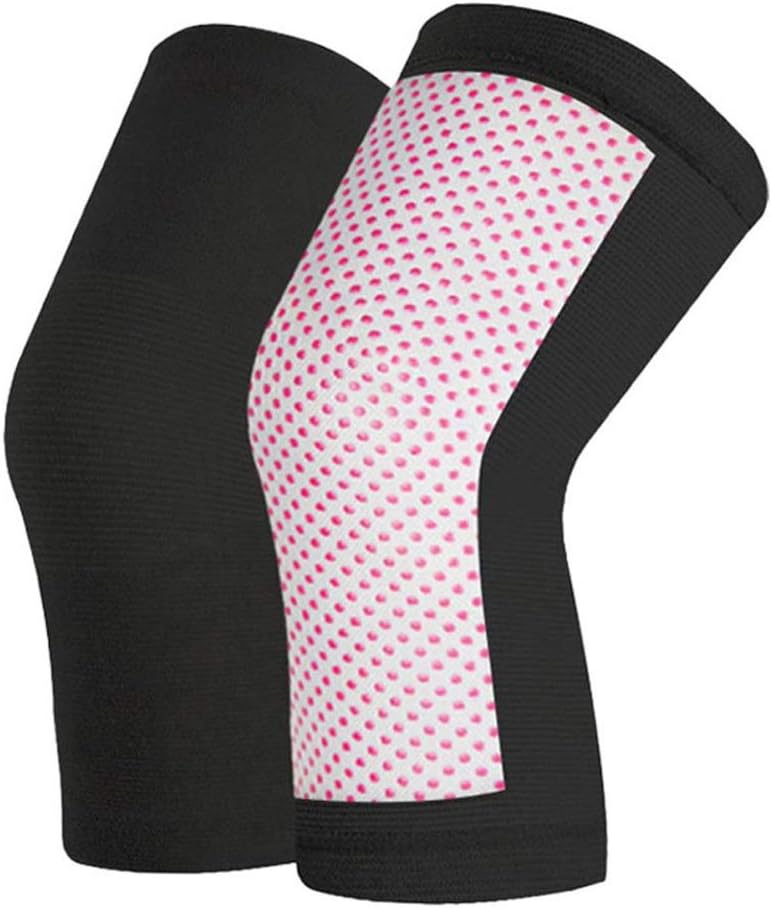 Self Heating Support Knee Pads 1 Pair Knee Brace Warm for Arthritis Joint Pain Relief and Injury Recovery(D,M)