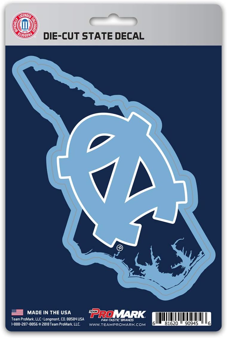 FANMATSNCAA Auto State Shaped Decal