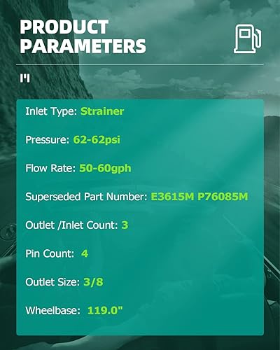 Miniatura 6 de SCITOO Compatible con bomba de combustible E2476M Montaje eléctrico de alto rendimiento para Ford Expedition para Lincoln Navigator