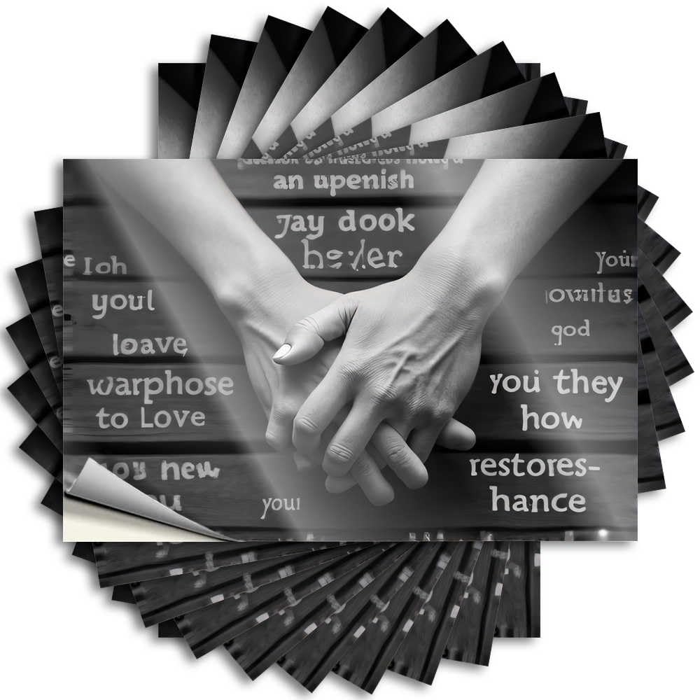 Fzfn Colour Fluffy Stickers Aesthetic Decals, Roll Cute Pattern Design For Western Notebook | Window Removable Vinyl Restoration Of Love And Hope(8X12cm)