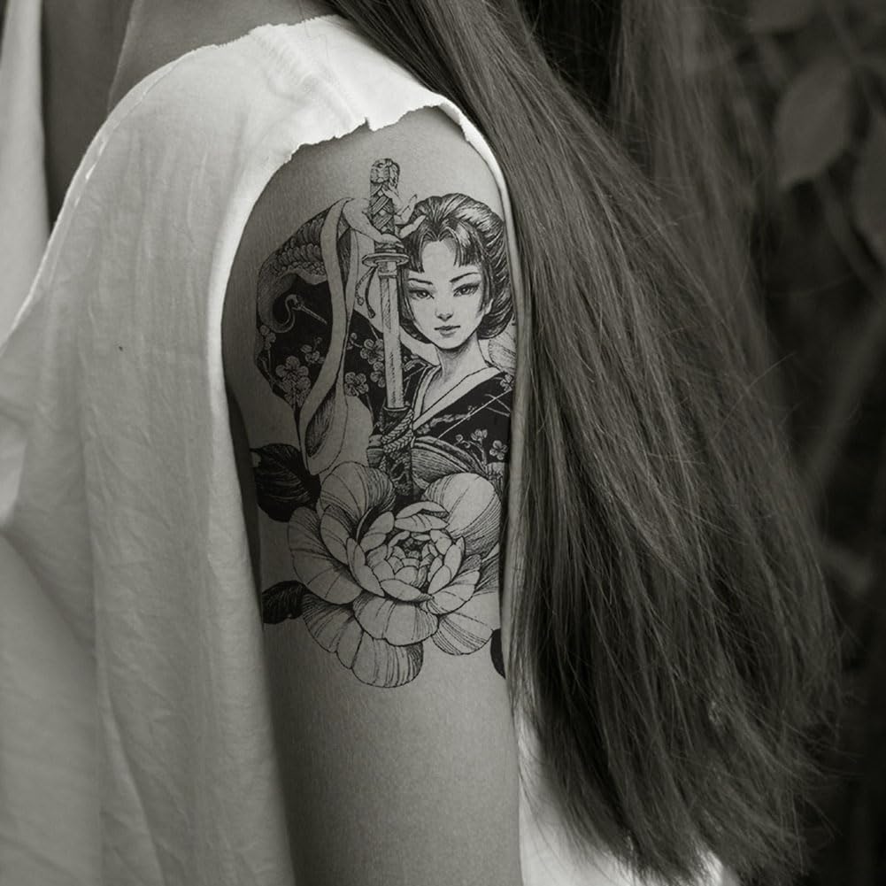 Amazon.com : Oottati 6 Sheets Waterproof Arm Temporary Tattoo