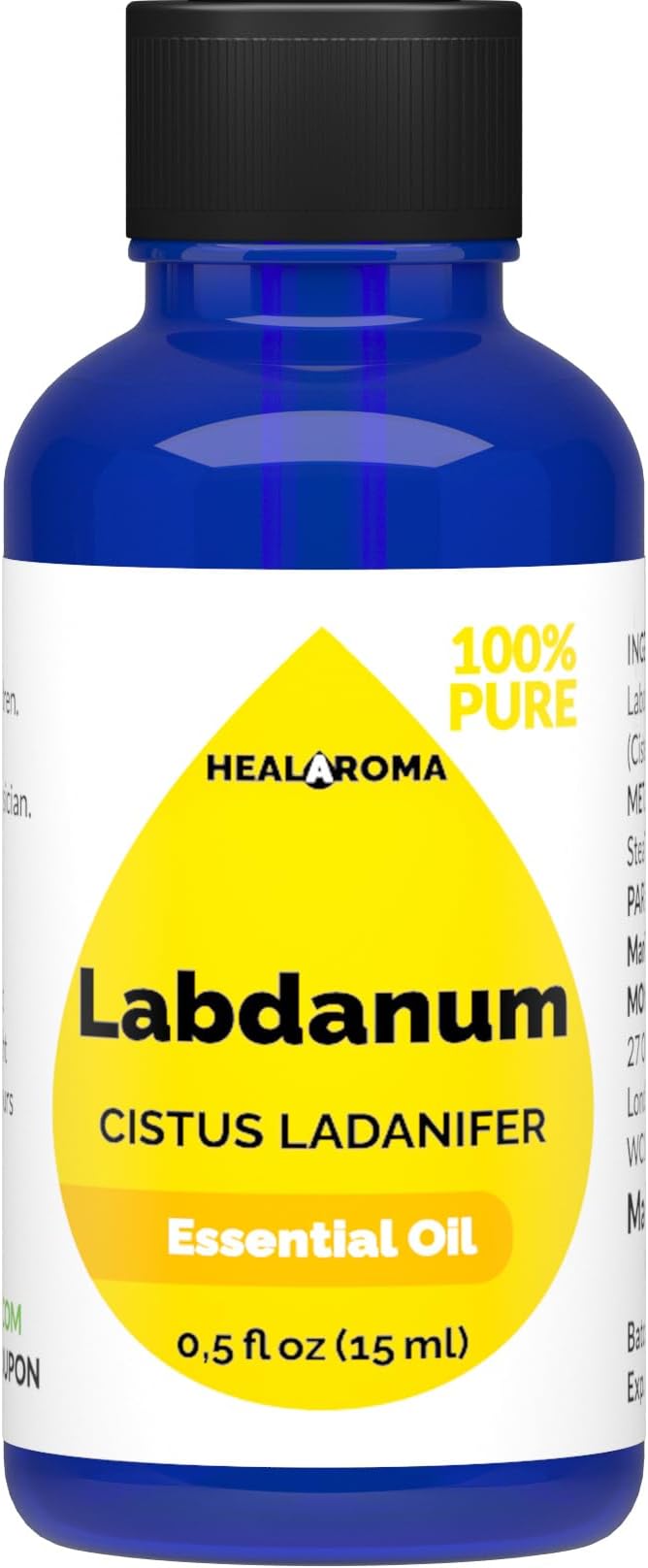 Labdanum Essential Oil 15 ml - 0.5 oz - Pure & Natural