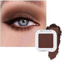 CAKAILA Dark Brown Coffee Chocolate Single Matte Eye Shadow Palette Makeup