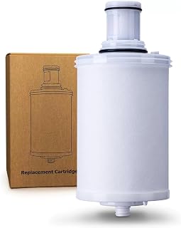 FACAIIO Cartucho de repuesto de filtro de agua para sistema eSpring, filtro de carbón activado 100186 elimina el 99.9% de contaminantes, retiene minerales, 5000 L 1 año de vida útil, blanco
