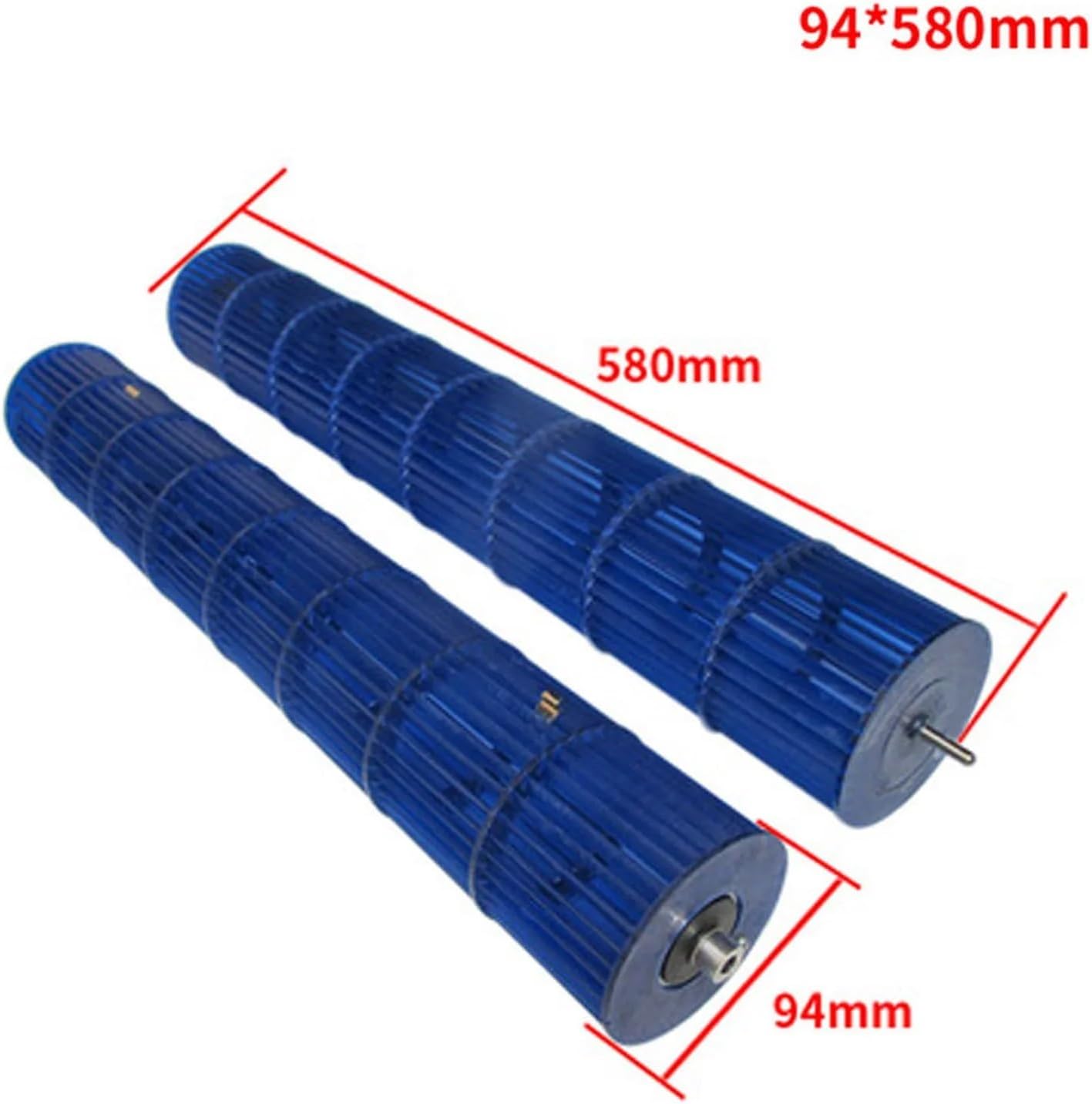 Flow Fan Blower Wheel Plastic Cross Flow Blade Impeller for air Conditioner 1-3P Cross(96x611mm)