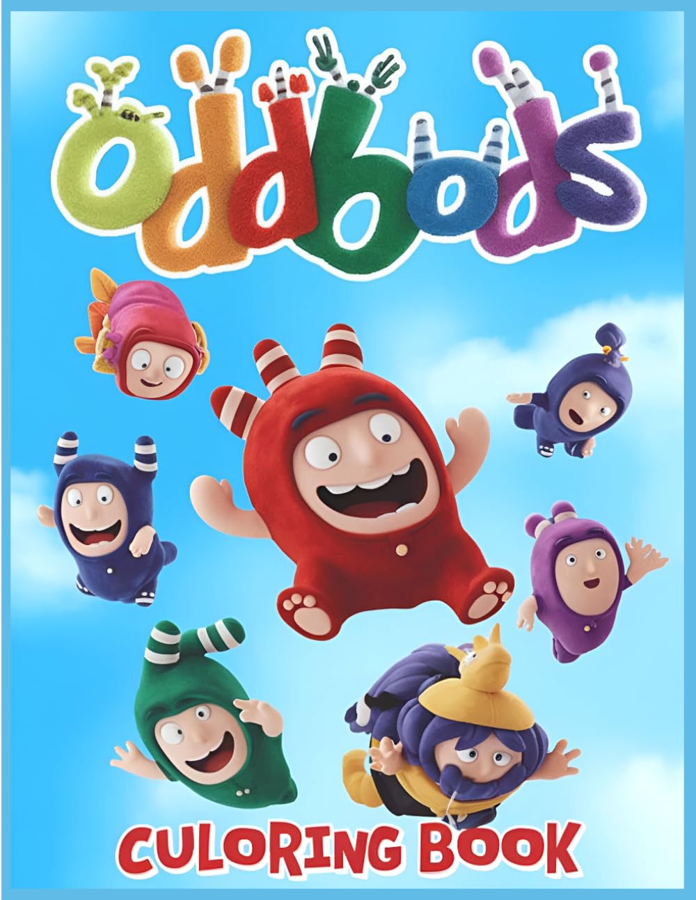 Coloring Book: Perfect for Developing Fine Motor Skills and Artistic Expression for Odbods