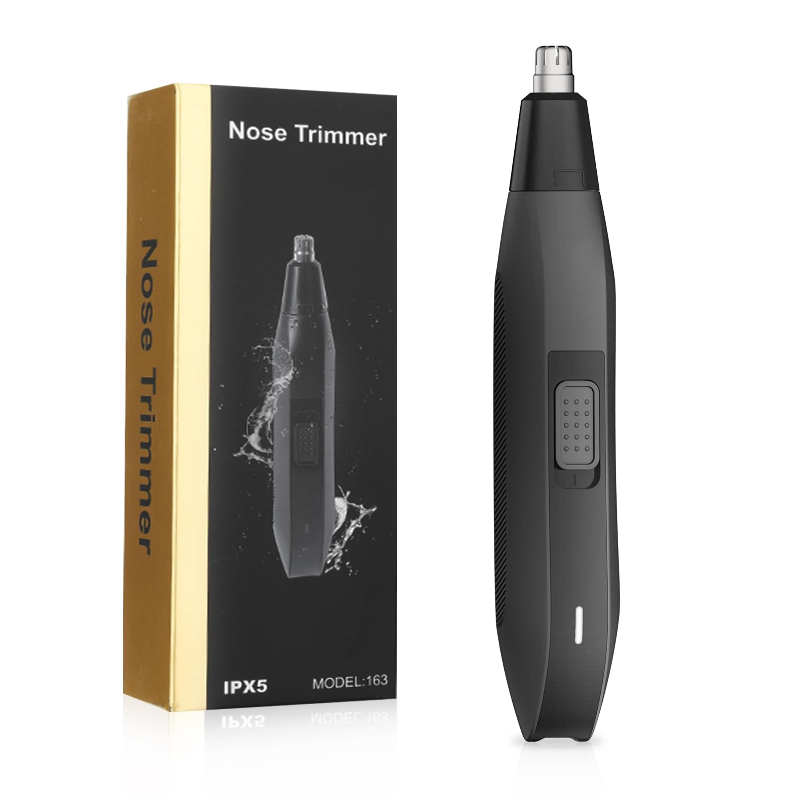 Soonsell Electric Nose Hair Trimmer for Men Painless Nose Trimmer for Men Powerful 8000RPM Motor Easy to Clean