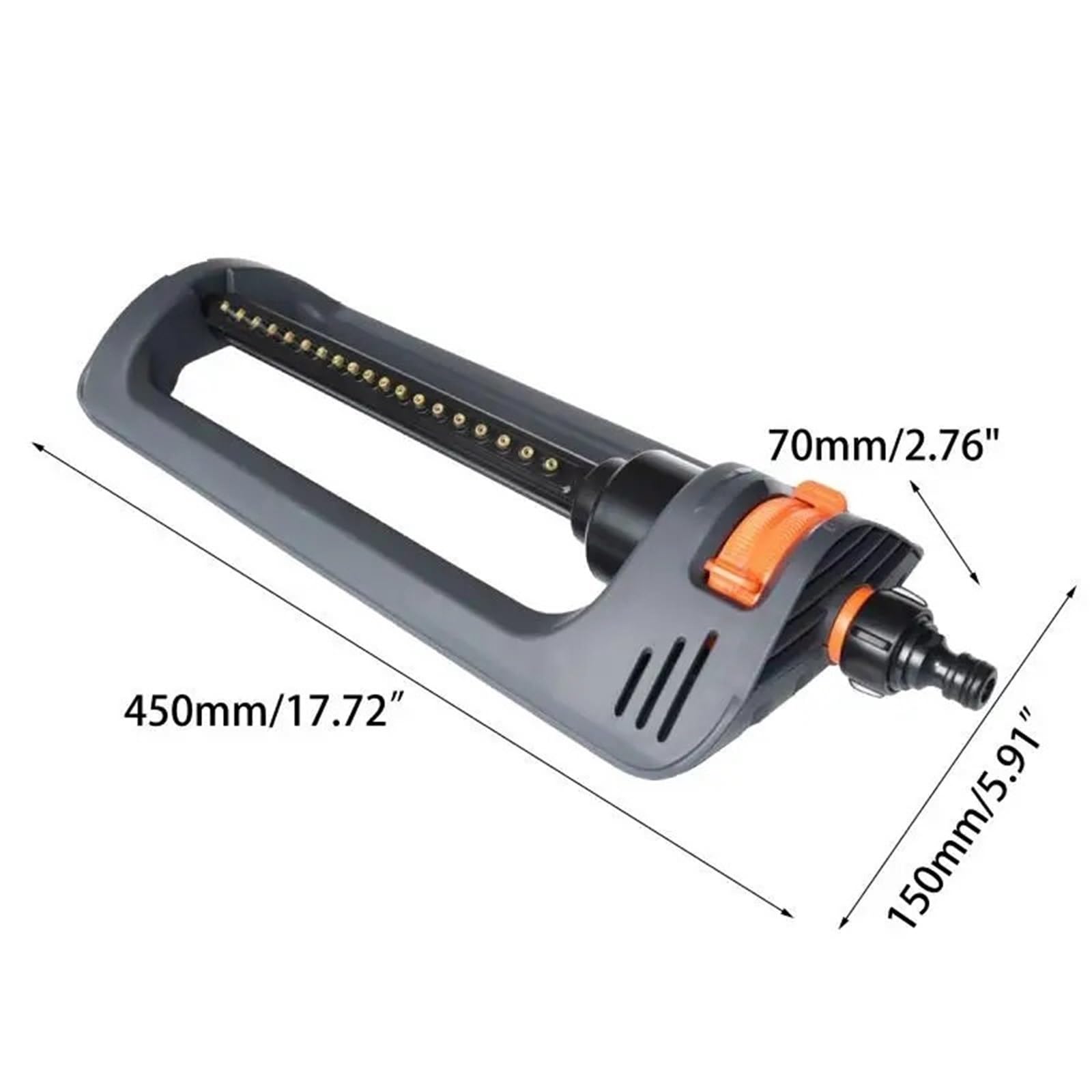 Verstellbarer Wassersprinkler for Die Garten-Rundumbewässerung Mit Großer Reichweite für den Garten