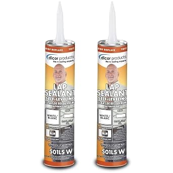 Dicor 501LSW-1, Lap Sealant Self-Leveling, White, 10.3 Ounce Tube 2