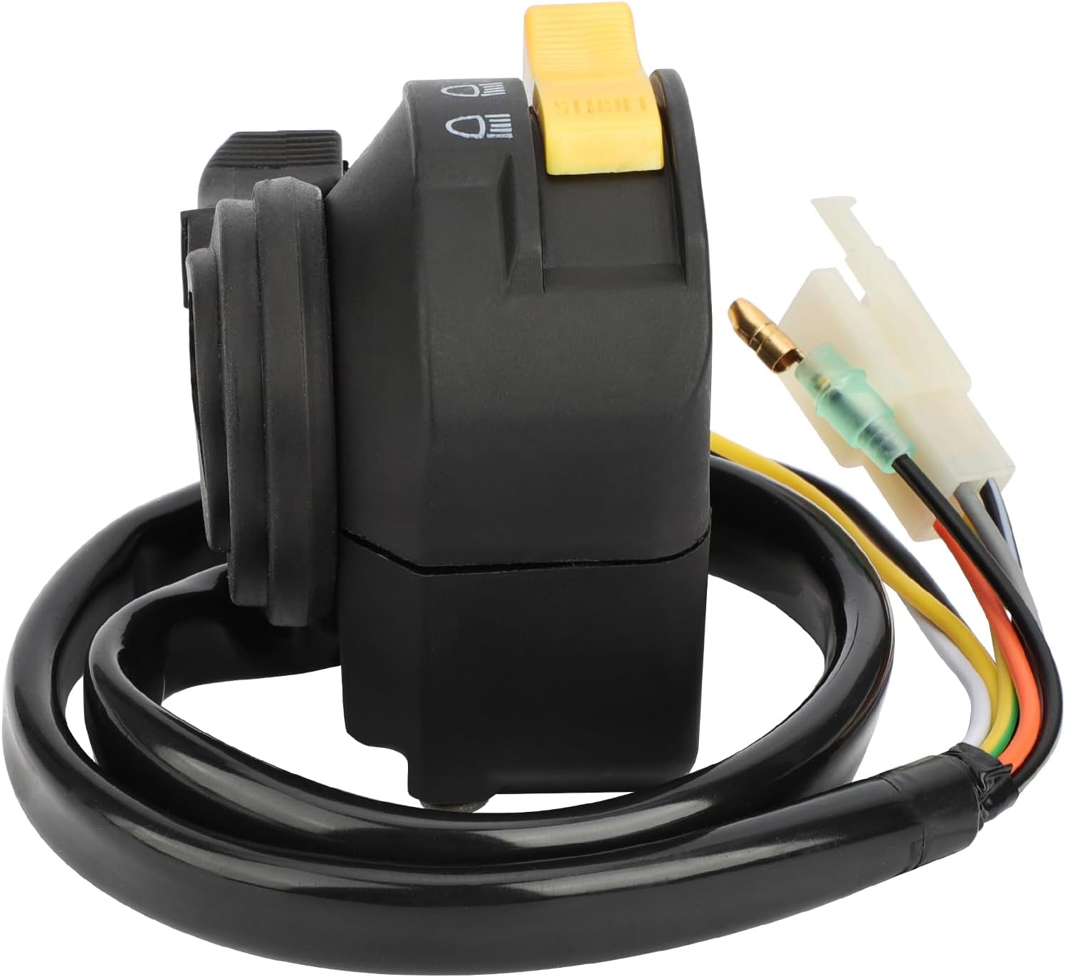 M MATI Left Handlebar Switch Start Stop Kill Headlight for Suzuki LT160E LT230E LT-F160 QuadRunner 160 230 1987-1999 37400-02C01 37400-35B02 37400-35B01 37400-35B00 37400-02C00