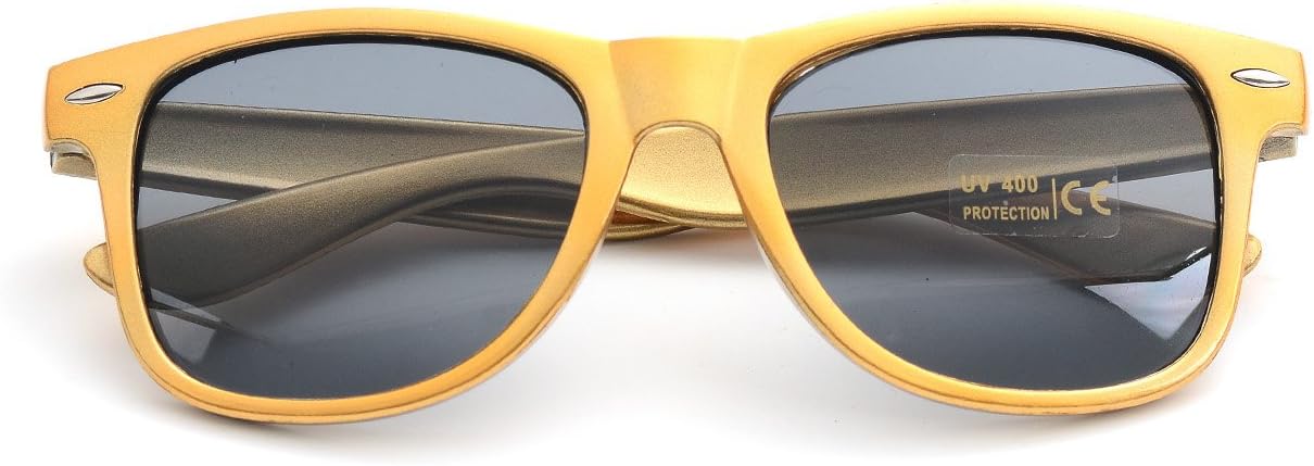 Neon Colors Party Favor Supplies Unisex Sunglasses Pack of 8 (Red) : Home & Kitchen