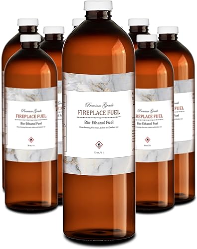 Grado premium, combustible para chimenea, bioetanol, combustión limpiaecológico - (9 cuartos de galón)