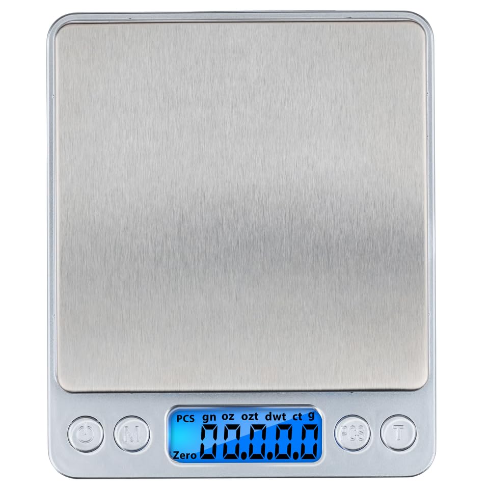 alpina Digital Precision Scale display showing 0.0g