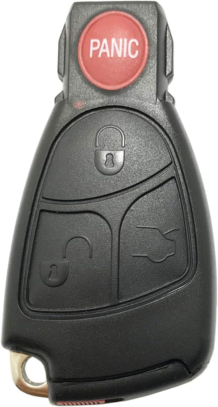 Replacement Key Fob Cover Case fit for Mercedes Benz E C R CL GL SL CLK SLK Smart Remote Control Keyless Entry Key Fob No Chip