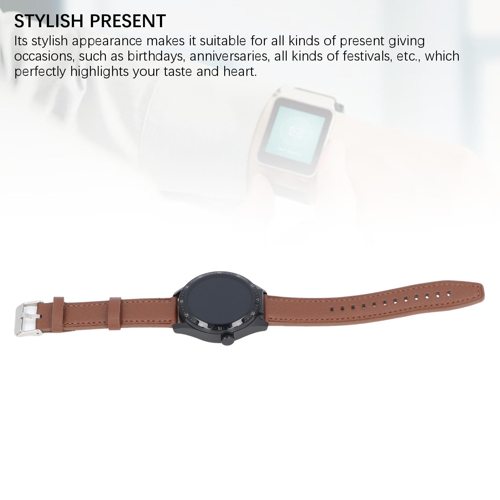 Sxhlseller Smart Watch, Smartwatch NFC 2 en 1 con Auriculares para