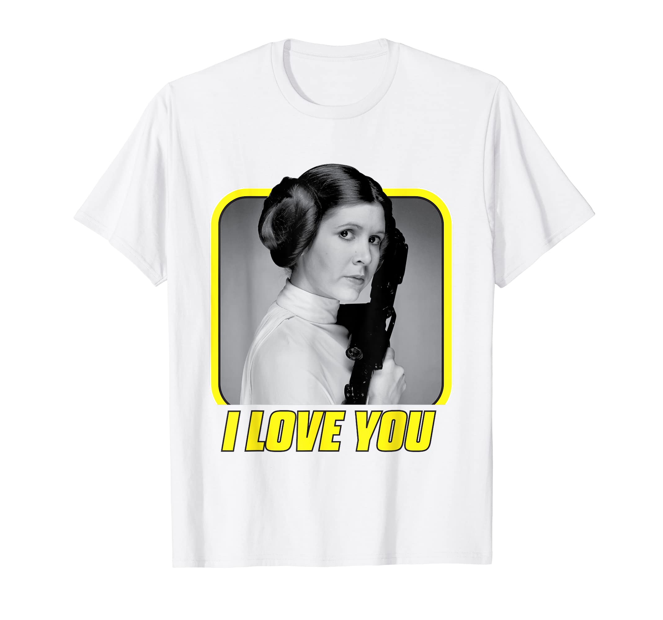 Amazon | スターウォーズ レイア姫 I Love You バレンタインデーT 