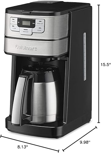 Miniatura 7 de Cuisinart DGB-550BKP1 Máquina de café automática moler y preparar vaso de 12 tazas color negro