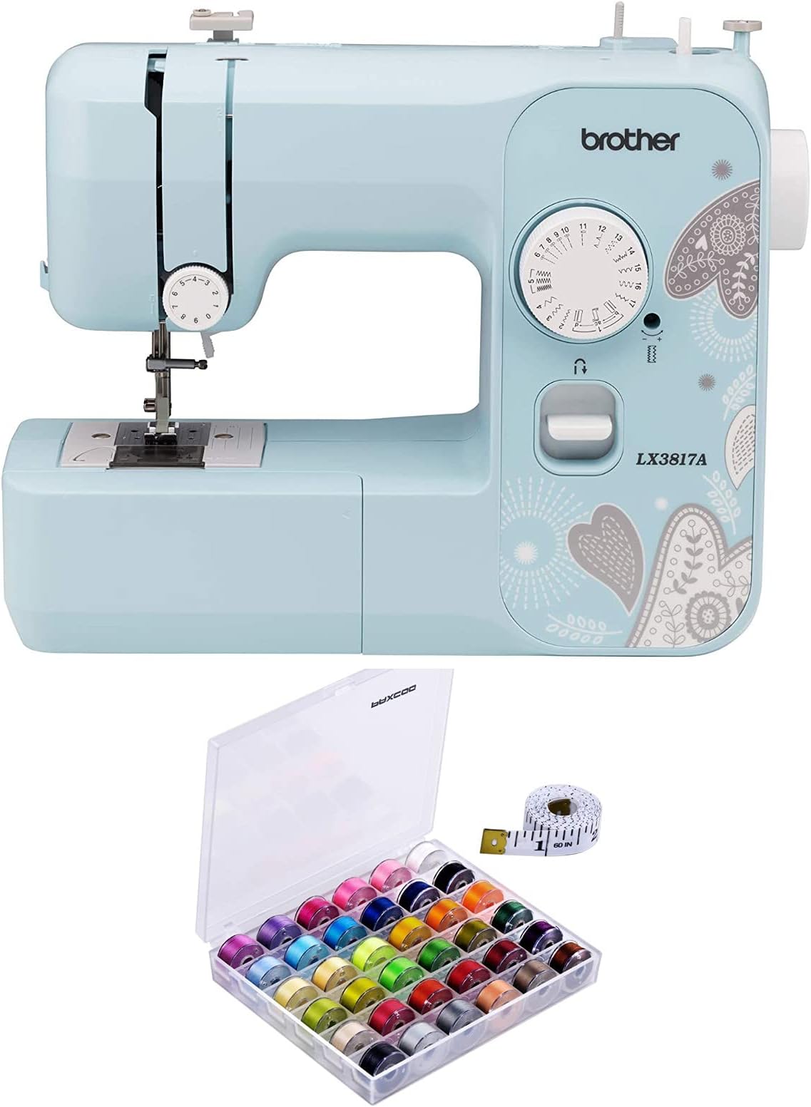 Janome Arctic Crystal EasytoUse Sewing Machine with