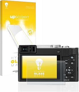 upscreen Matte Screen Protector Glass Film compatible with Panasonic Lumix DC-TZ95D Super Zoom - Anti-Glare, Anti-Fingerprint, 9H Glass Protection