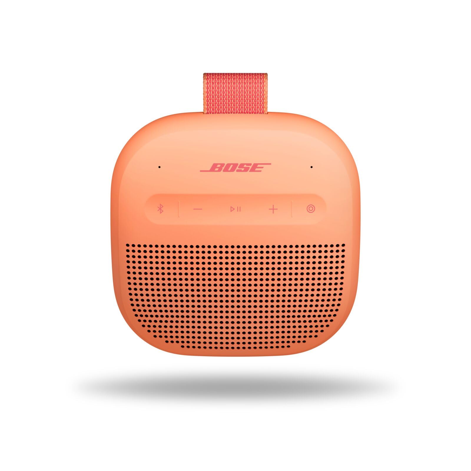 Bose SoundLink Micro Portable Bluetooth Speaker (2nd Gen), Wireless Outdoor Speaker, Up to 12 Hours Battery Life, Waterproof and Dustproof, Sunset Peach - Limited Edition Color