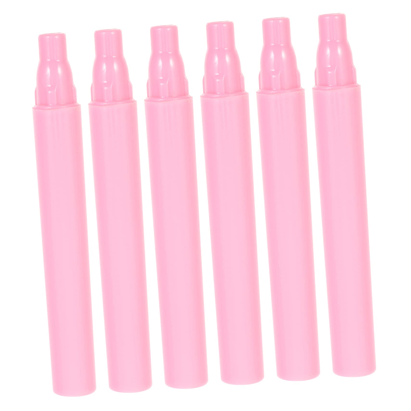 OSOLADY 6Pcs Silicone Lip Brush Lipstick Applicators for Lip Gloss Lip Mask Portable Makeup Tool for Travel for Professional Home Use Chic Design with