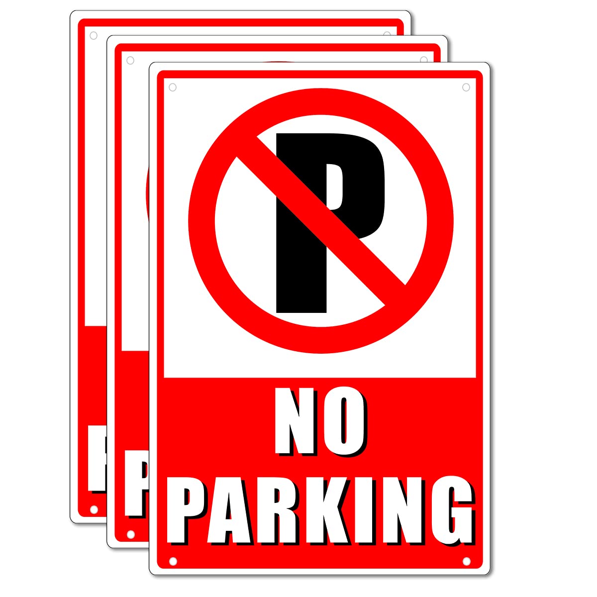 buy-3-pc-no-parking-signs-do-not-park-rust-free-aluminum-signs-8x12