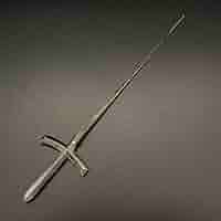 武道具　矢じり　平根式　桜花透　鏃　古式　弓道具　鉄製　職人作　美術品 武道具矢じり平根式桜花透鏃古式弓道具鉄製職人作美術品
