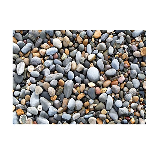 Wall Sticker Decal, 3D Pebbles Bathroom Kitchen Corridor Non-Slip Floor Sticker Decal Home Decor