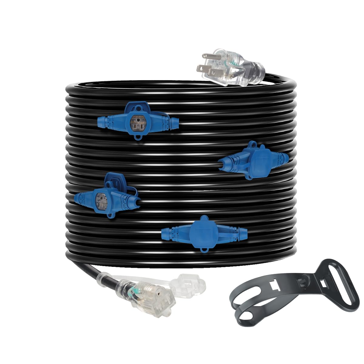 Amazon.com: 25 Feet Multi Outlet Extension Cord 12 Gauge,5 Nema 5