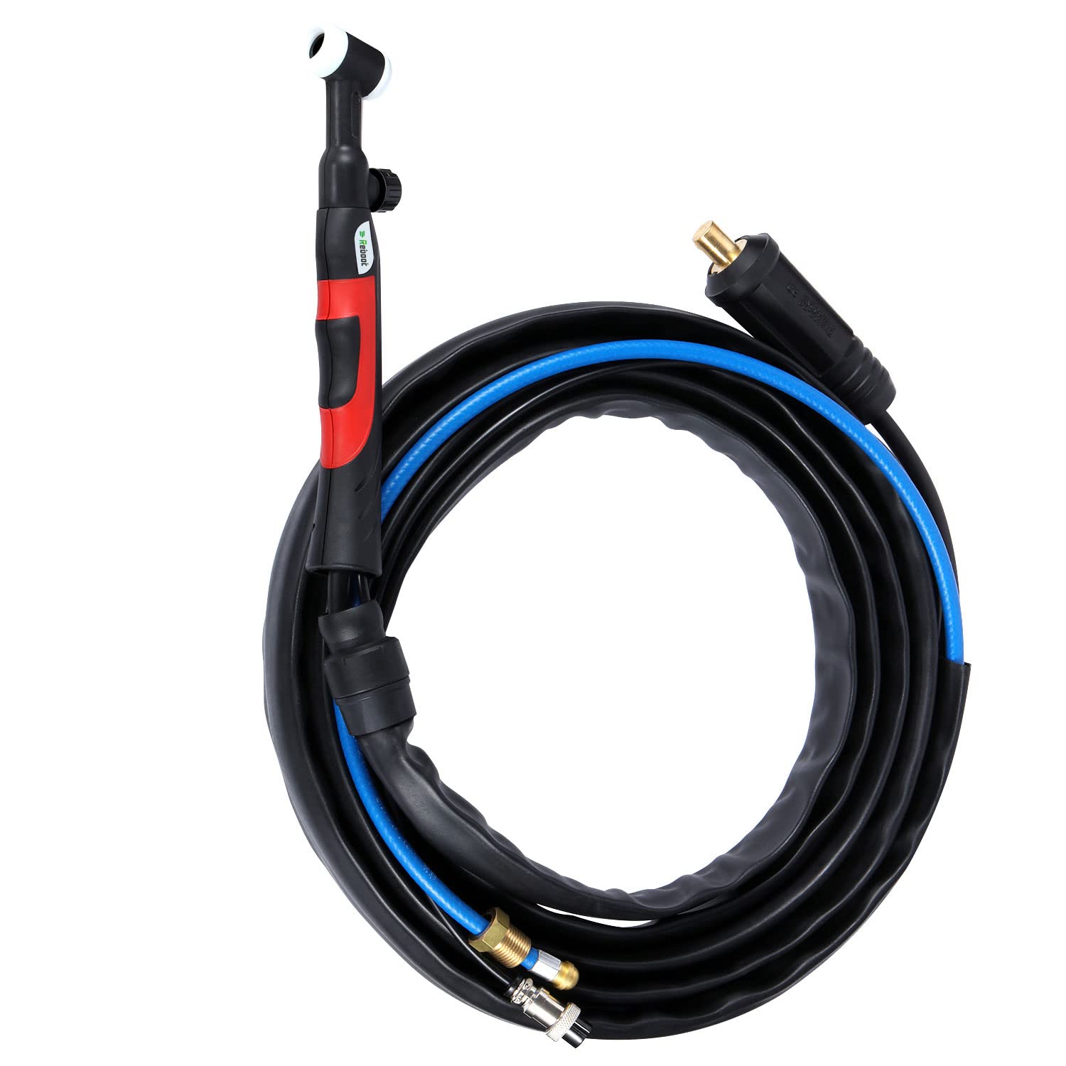 TIG Welding Torch WP17FV 30-50mm 10-25mm Lift TIG Gun with 13 Feet 4M TIG Welder for High Frequency