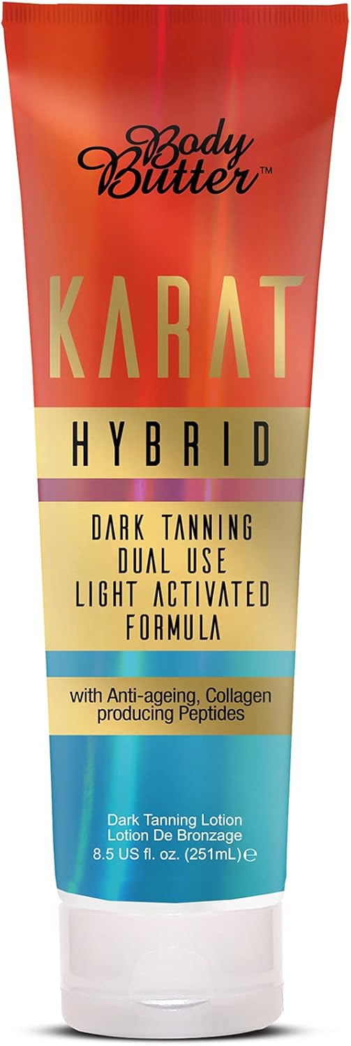 Body Butter KARAT HYBRID Dark Tanning Dual Use Light Activated Formula