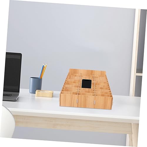 Miniatura 9 de Veemoon Caja de almacenamiento para teléfono móvil, organizador de escritorio, organizador de caja de soporte para teléfono celular, soporte para