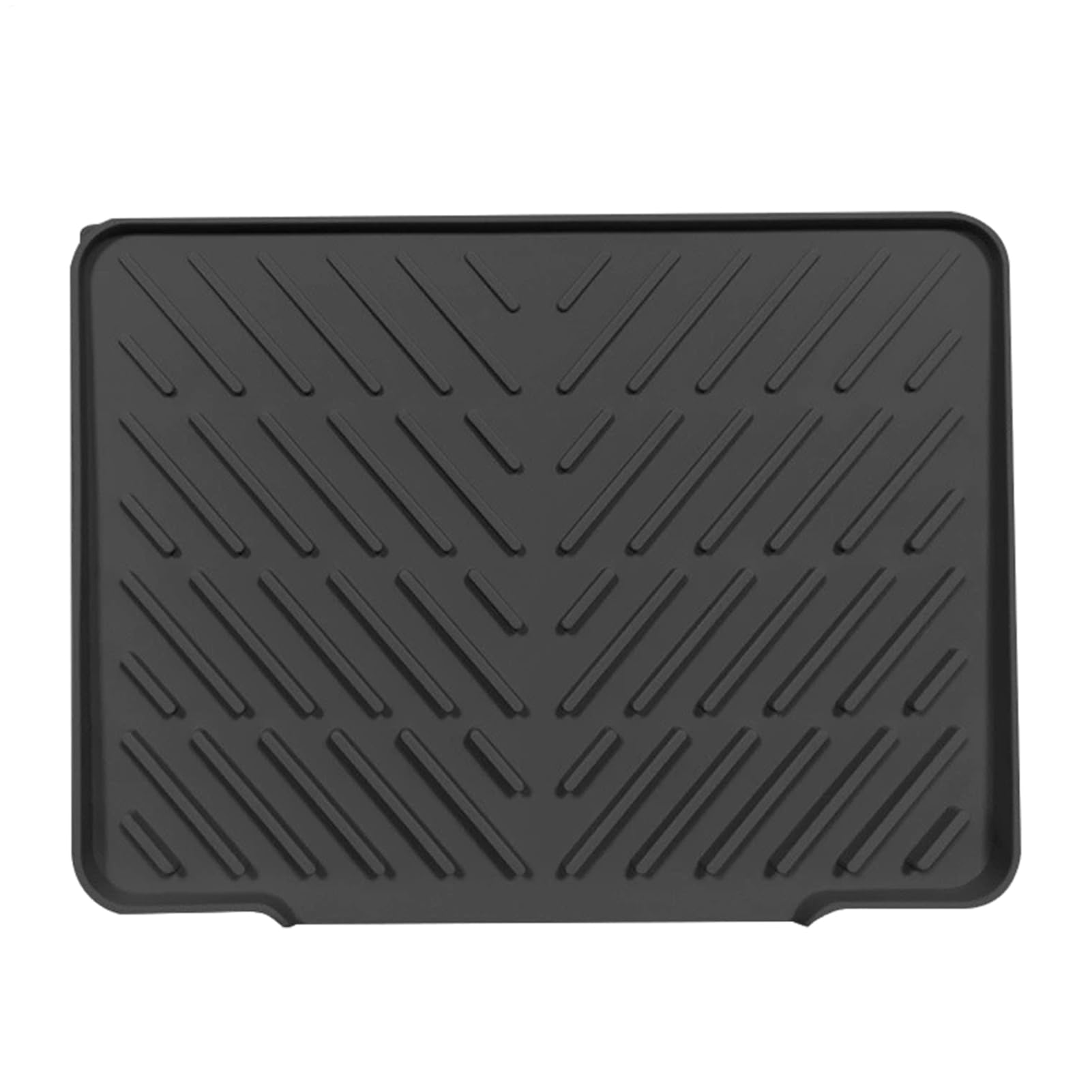 Tapis de séchage en silicone pour plan de travail évite l'eau stagnante
