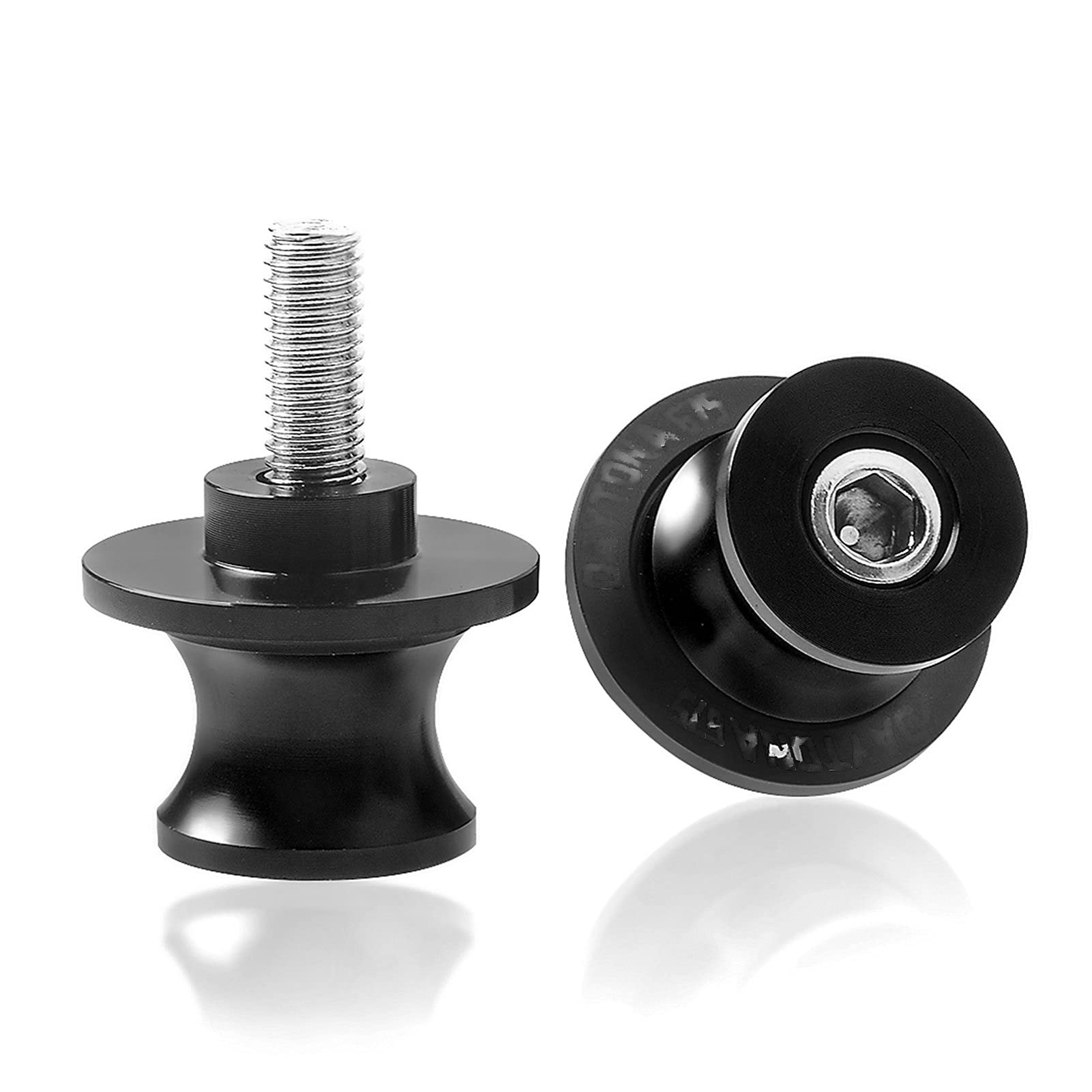 Spools Slider M8 FFime pour Daytona 675 2006-2017 - Vis Diabolo Noir