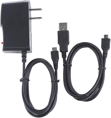 maxllto ACDC Wall Power Charger Adapter + USB PC cord para cámara Samsung EX2F NX1NX2000