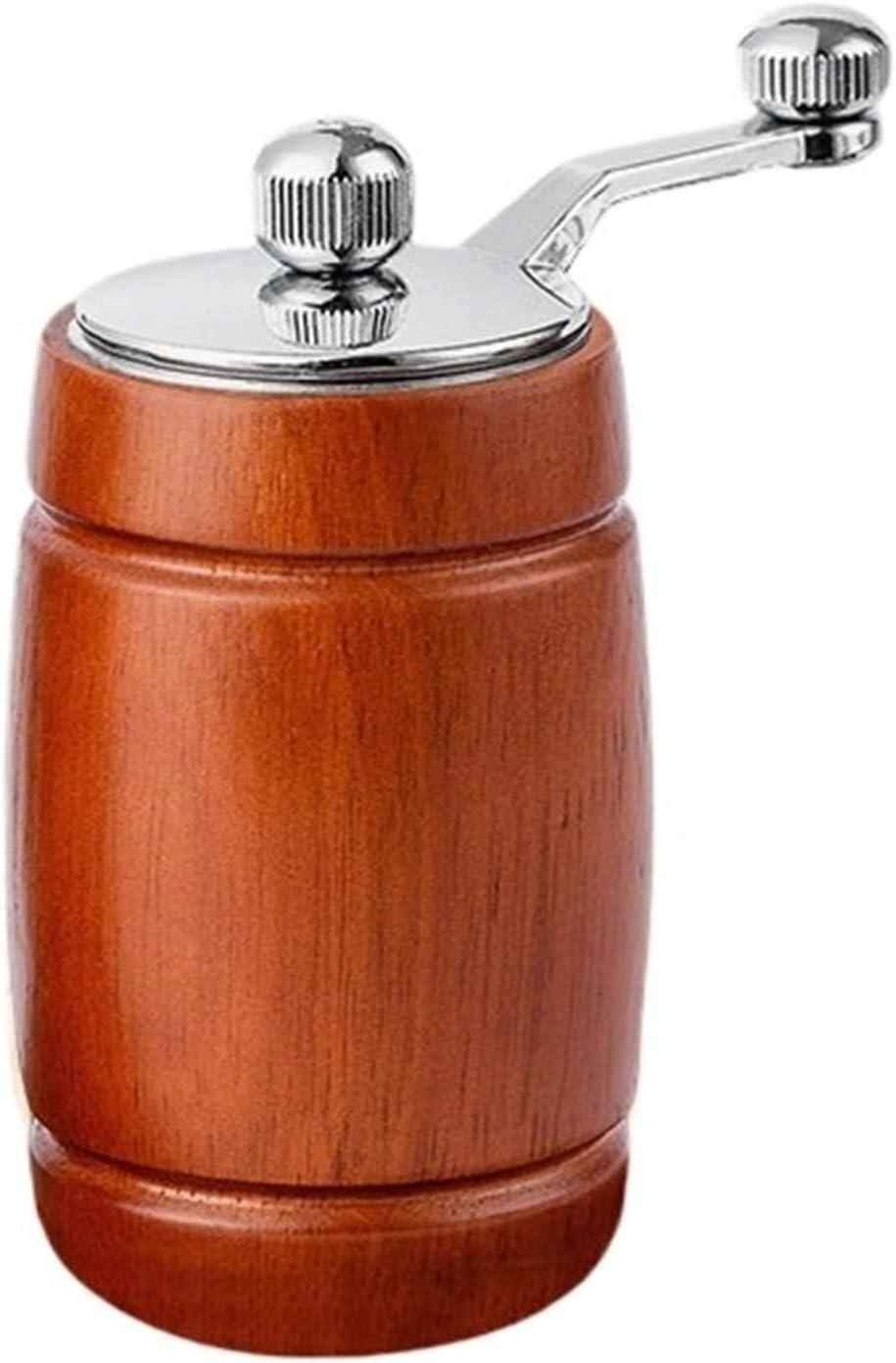 Manual Wooden Pepper Sea Salt Grinder Bottle For Kitchen Household Multi Purpose Wood Spice Tool Mills(1PC-C)