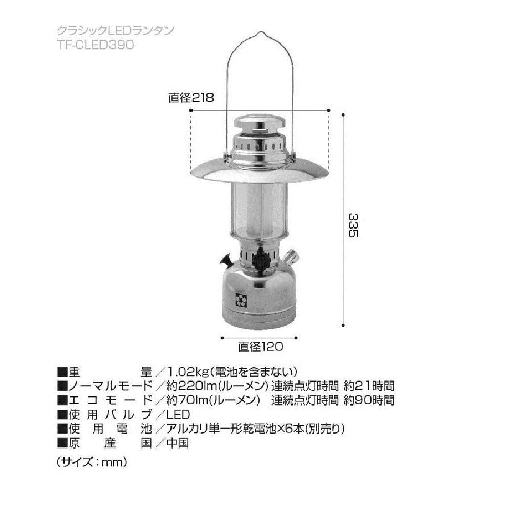 Amazon.co.jp: テントファクトリー(TENT FACTORY) ランタン クラシック