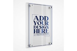 Customized Floating Acrylic Business Sign