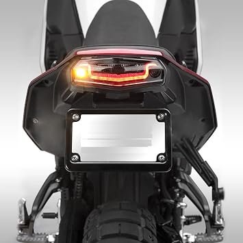 LED Integrated Tail Light Motorcycle Replacement for Tenere 700 XTZ700 T700 2023-2026 Turn Signal Blinker 2025 XT700Z Rear Brake Light Taillight Assembly Tenere 700 Accessories 2023-2026