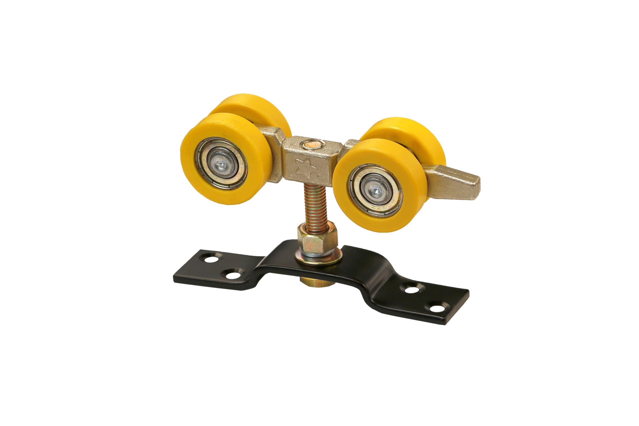 JYOTISTAR DEEPJYOTI SDF 200 Sliding Door Fitting System Top Mounted Roller Assembly for Wooden and Aluminum Doors Heavy Duty Special Steel Delrin Bearings Smooth Silent Operation Up to 200kg