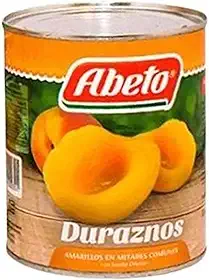 Abeto Pêssegos em Calda, Metades de Pêssego Amarelo, Importado da Argentina, 850g