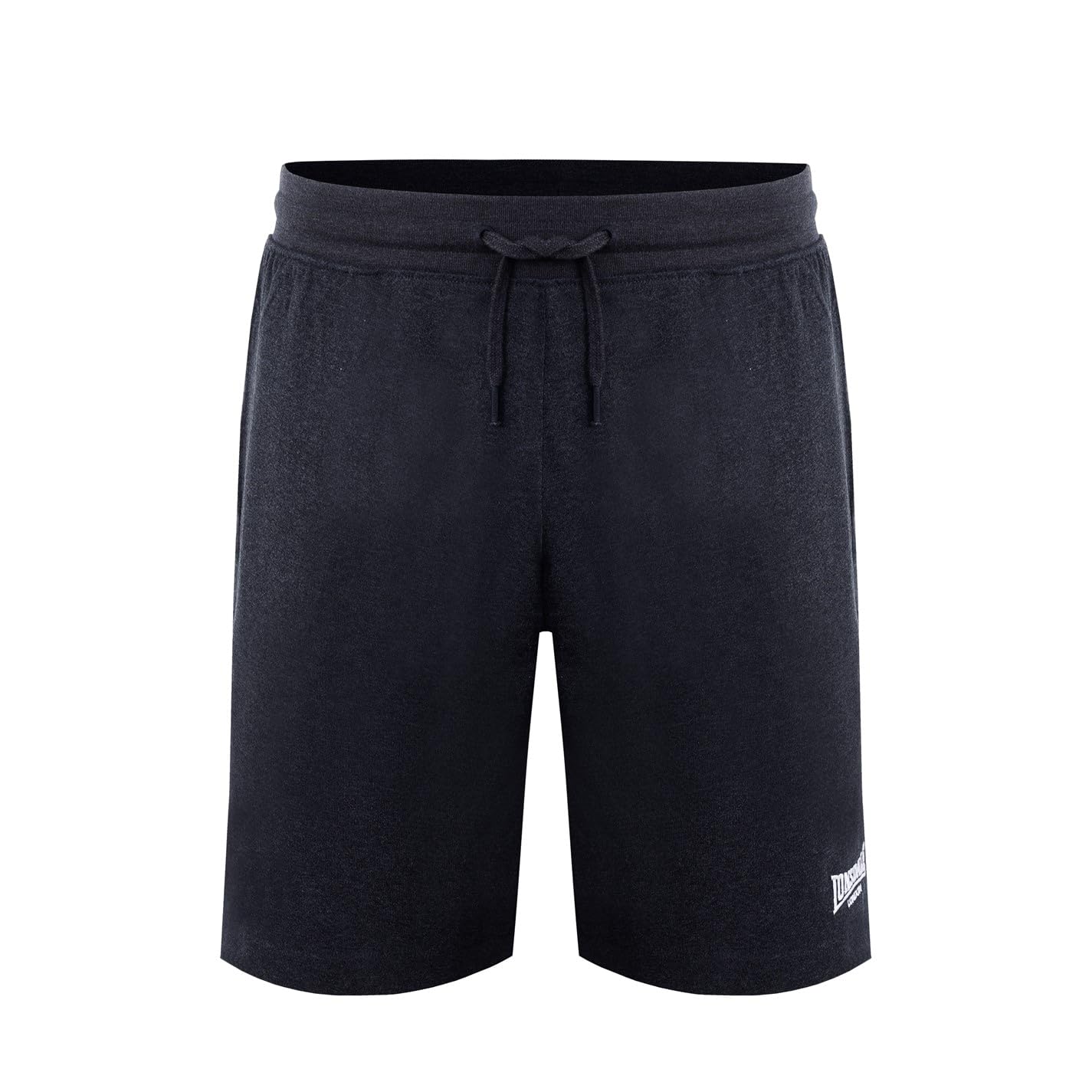 Lonsdale Mens Jersey Lounge Shorts Bottoms Charcoal Marl L