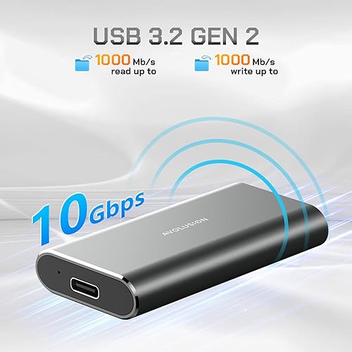 Miniatura 5 de Avolusion S1 SSD portátil de 1 TB  hasta 1000 MBs  PC y Mac  Unidad externa de estado sólido USB 3.2 USB-C  S1-SSD-T1, construido en aluminio