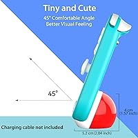 Vista 2 de Antank Pequeño soporte de carga compatible con Nintendo SwitchSwitch LiteSwitch OLED, bonita estación de muelle con puerto USB-C, soporte