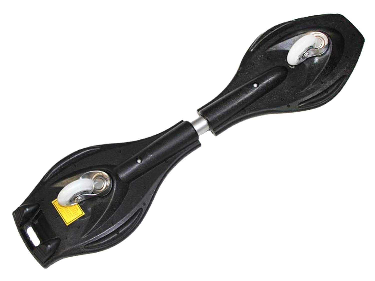 MAXOfit Waveboard Pro XL bis 95 kg mit Tasche und Leuchtrollen, 88x23x30