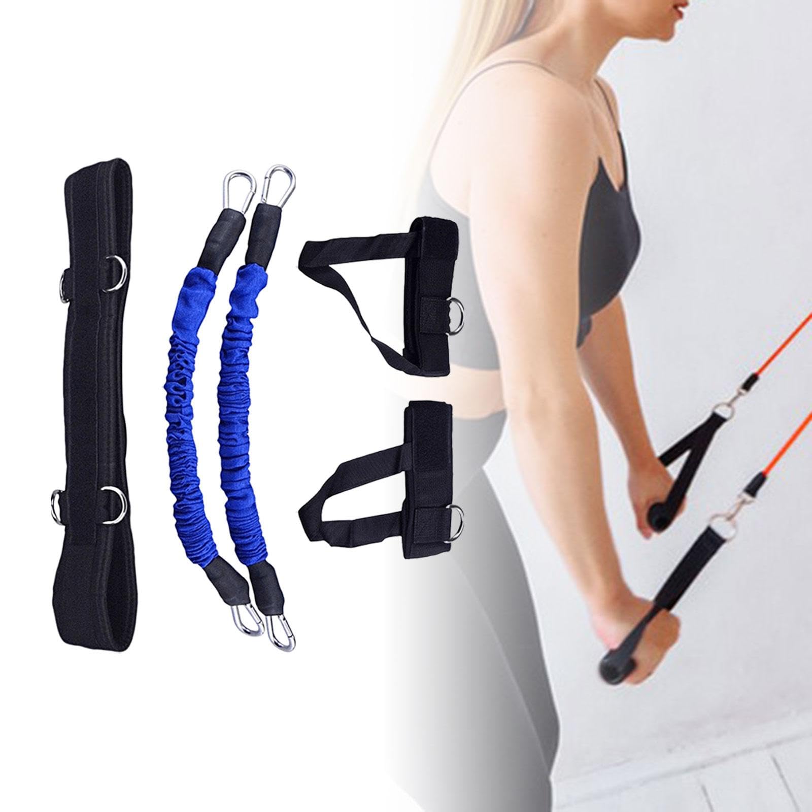 Box-Widerstandsbänder-Set, Übungsbänder zum Laufen, Taekwondo, Kickboxen, Blau, 27,2 kg